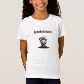 Niedlich Spookelicious Halloween Grim Sensenmann T-Shirt (Vorderseite)