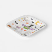 Niedlich Spooktacular Halloween Pappteller (Gewinkelt)