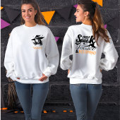 Niedlich Spooky Best friend Halloween Hexe Sweatshirt