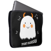 Niedlich Spooky Boo Demon Ghost Laptopschutzhülle (Vorne Rechts)