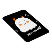 Niedlich Spooky Boo Demon Ghost Magnet (Rechte Seite)