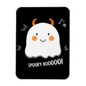 Niedlich Spooky Boo Demon Ghost Magnet (Vertikal)