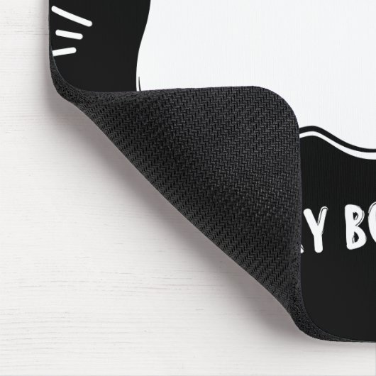 Niedlich Spooky Boo Demon Ghost Mousepad (Ecke)