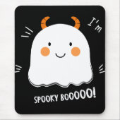 Niedlich Spooky Boo Demon Ghost Mousepad (Vorne)