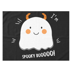 Niedlich Spooky Boo Demon Ghost Tischdecke