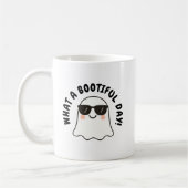 Niedlich Spooky Funny Little Ghost Playful Hallowe Kaffeetasse (Links)