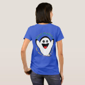 Niedlich Spooky Ghost Academy T-Shirt (Schwarz voll)