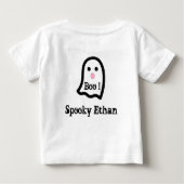 Niedlich Spooky Ghost Boo T - Shirt (Rückseite)