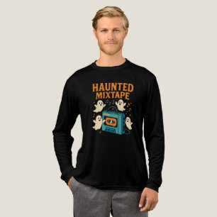 Niedlich Spooky Ghost - Halloween Spuk Mixtape Des Tri-Blend Shirt