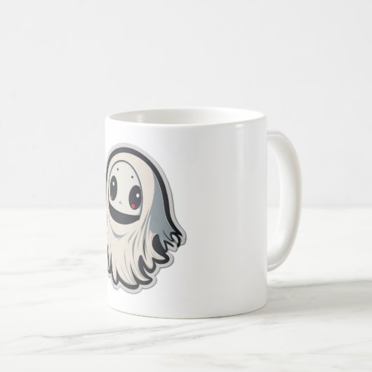 Niedlich Spooky Ghost Kaffeetasse (VorderseiteRechts)