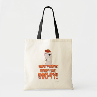 Niedlich Spooky Ghost Pirate Halloween Slogan Tragetasche