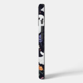 Niedlich Spooky Ghosts Halloween iPhone Case (Rückseite / Links)