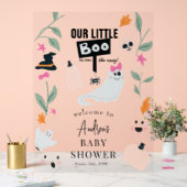 Niedlich Spooky | Halloween Baby Duschzeichen Acrylschild (Hochzeit)