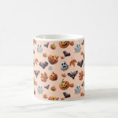 Niedlich Spooky Halloween Fall Kaffeetasse (Mittel)