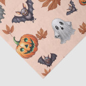 Niedlich Spooky Halloween Fall Seidenpapier (Detail)