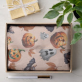 Niedlich Spooky Halloween Fall Seidenpapier (Geschenk)