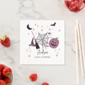 Niedlich Spooky | Halloween-Kinderdusche Serviette (Beispiel)