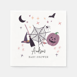 Niedlich Spooky | Halloween-Kinderdusche Serviette