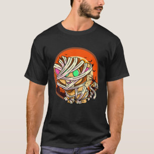 Niedlich Spooky Halloween Mummy Lion Costume Löwe T-Shirt