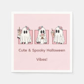 Niedlich & Spooky Halloween Paper Napkins Kawaii P Serviette (Vorderseite)