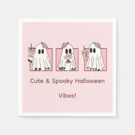 Niedlich & Spooky Halloween Paper Napkins Kawaii P Serviette
