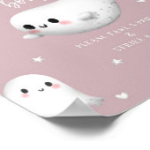 Niedlich Spooky One Halloween Foto Messestand Poster (Ecke)