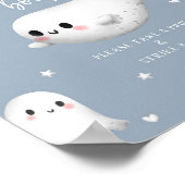 Niedlich Spooky One Halloween Foto Messestand Poster (Ecke)