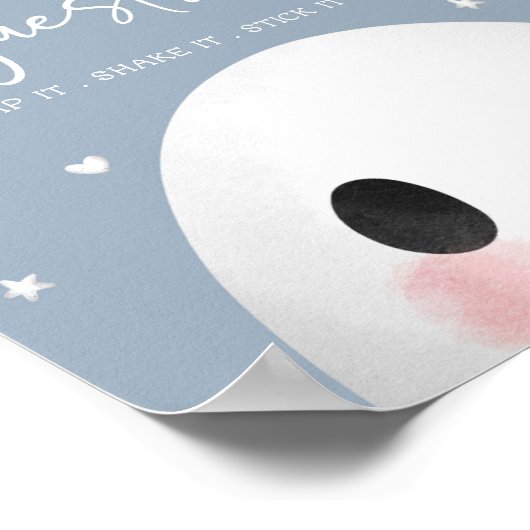 Niedlich Spooky One Halloween Gästebuchposter Poster (Ecke)