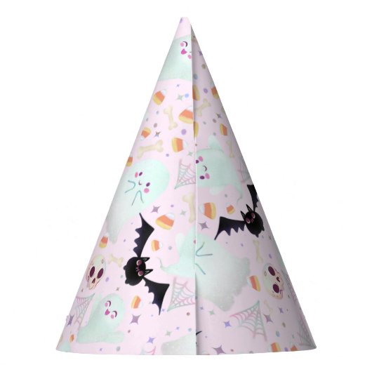 Niedlich Spooky Partyhütchen (Rückseite)
