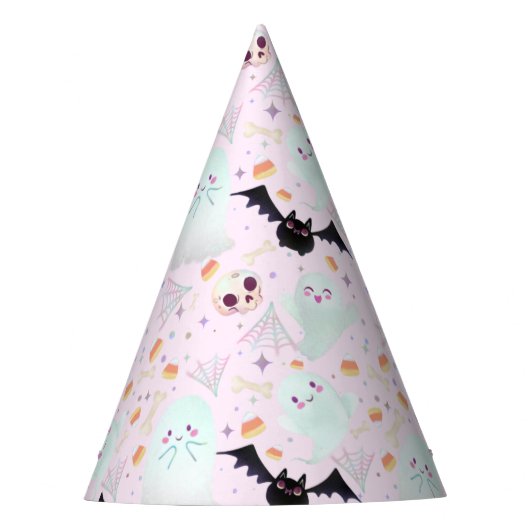 Niedlich Spooky Partyhütchen (Vorderseite)