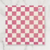 Niedlich Spooky Pink Daisy Halloween-Party Einladu Geschenkanhänger (Rückseite)