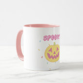 Niedlich Spooky Pumpkin Tasse (Vorderseite Links)