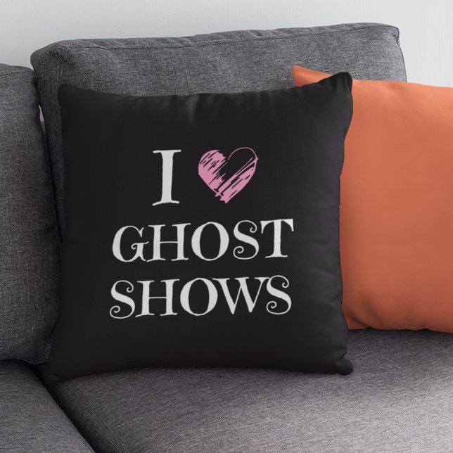 Niedlich Spooky Season Ghost Schwarz Halloween Dek Kissen (Von Creator hochgeladen)