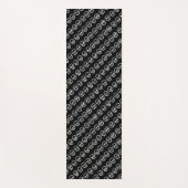 Niedlich Spooky Tiny Skulls Halloween Pattern Yoga Yogamatte (Vorderseite)