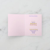 Niedlich Spooky Vibes Groovy Ghost Halloween Gebur Einladung (Innenseite)