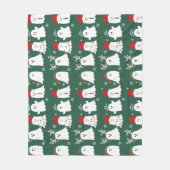 Niedlich Spooky Weihnachtsgeister Fleece Blanket (Vorderseite)