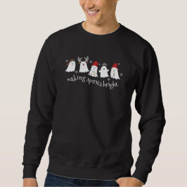 Niedlich Spooky Weihnachtsgeister Sweatshirt