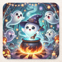 Niedlich Spooky Witchy Ghost Halloween Dekor