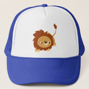 Niedlich Spright Cartoon Lion Hat Truckerkappe