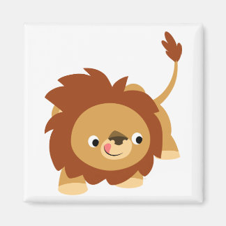 Niedlich Spright Cartoon Lion Magnet