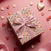 Niedlich Squishy Sweet Candy Heart Geschenkpapier