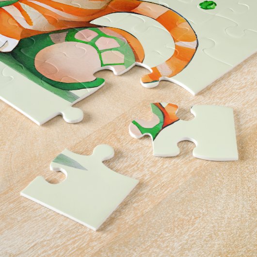 Niedlich St Patricks Day Cat Puzzle (Seite)