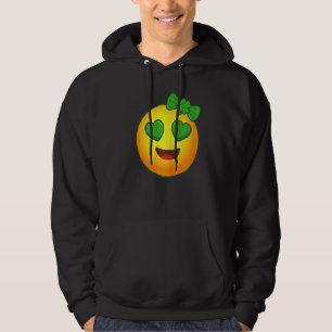 Niedlich St Patricks Day Green Heyes Bow Women Gi Hoodie