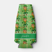 Niedlich St Patricks Day Green Leprechaun Personal Flaschenkühler (Vorderseite)