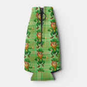 Niedlich St Patricks Day Green Leprechaun Personal Flaschenkühler (Rückseite)