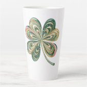 Niedlich St Patricks Vierblättriges Kleeblatt Wate Milchtasse (Vorderseite)