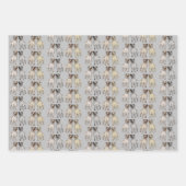 Niedlich Staffordshire Bull Terrier Dog Liebhaber Geschenkpapier Set (Vorderseite 3)