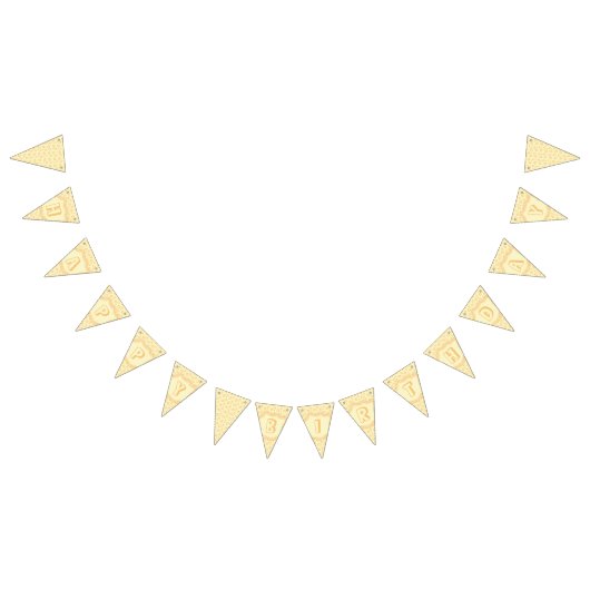 Niedlich Star Happy Birthday Wimpelkette (Alle)