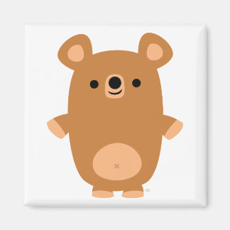 Niedlich Starker Cartoon Bärenmagnet Magnet