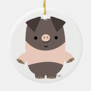 Niedlich Starker Cartoon Keramik Ornament